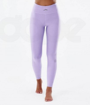 Base Layer Pants γυναικεια Dope Snuggle W μωβ | Greece_D1894