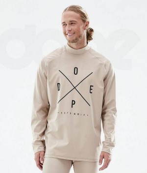 Base Layer Tops ανδρικα Dope Snuggle καφε | Greece_D2032