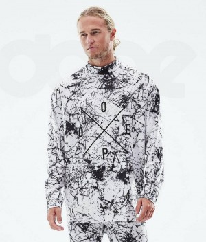 Base Layer Tops ανδρικα Dope Snuggle ασπρα μαυρα | Greece_D2395