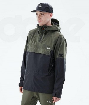 Μπουφαν Outdoor ανδρικα Dope Hiker Light Ελιά μαυρα | Greece_D1093