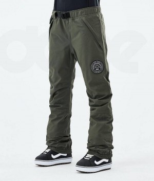Παντελονι Snowboard γυναικεια Dope Blizzard W 2021 Ελιά | Greece_D1363