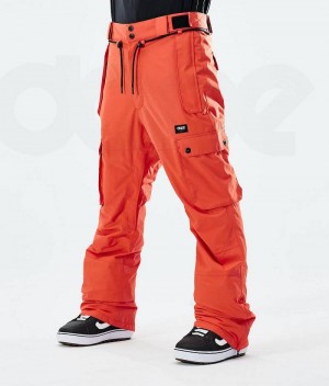 Παντελονι Snowboard ανδρικα Dope Iconic 2021 πορτοκαλι | Greece_D1443