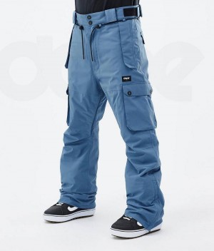 Παντελονι Snowboard ανδρικα Dope Iconic μπλε | Greece_D1047