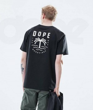 Μπλουζακια ανδρικα Dope Daily μαυρα | Greece_D1928