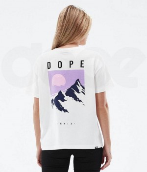 Μπλουζακια γυναικεια Dope Standard W ασπρα | Greece_D1656