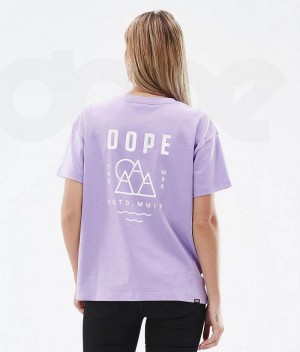 Μπλουζακια γυναικεια Dope Standard W μωβ | Greece_D1967