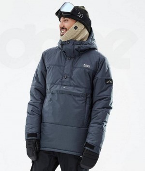 Μπουφάν Σκι ανδρικα Dope Puffer μπλε | Greece_D1361