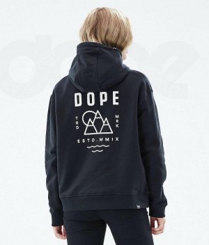 Φουτερ Με Κουκουλα γυναικεια Dope Ozed W μαυρα | Greece_D1604
