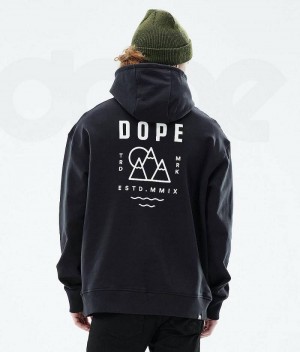 Φουτερ Με Κουκουλα ανδρικα Dope Ozed μαυρα | Greece_D1181